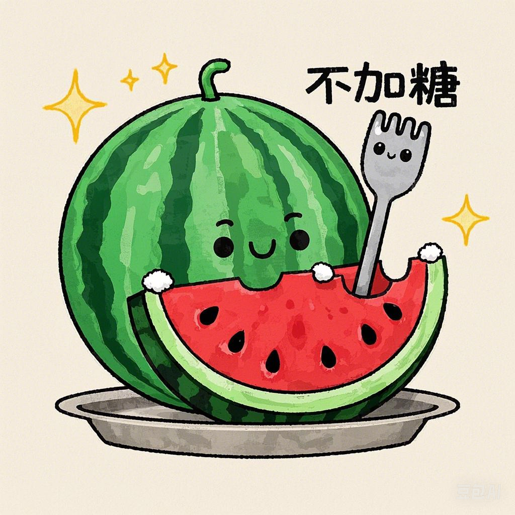 西瓜不加糖