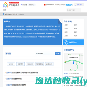 汤山街道政务服务网